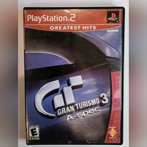Gran Turismo 3 A-spec PS2 CIB Greatest Hits (Sony PlayStation 2) Complete CIB